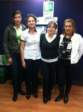 EQUIPO SERVICIOS GENERALES  SALAS DE VENTAS Y SEDES